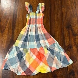 Tea Collection 3T Smocked Plaid Dress